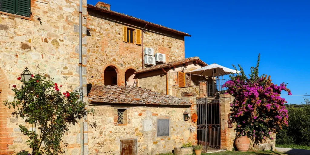 tuscan looking homes